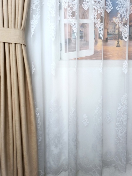 Set perdea + draperii, model 60493-03 - Img 4