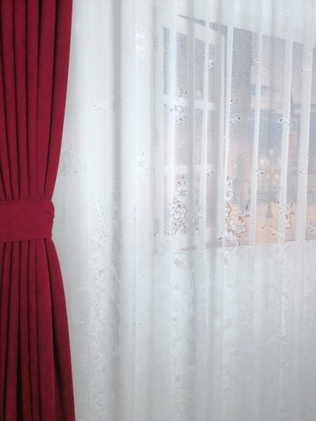 Set perdea + draperii, model 75496-25 - Img 5