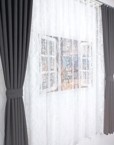 Set perdea + draperii, model 51305-33 - Img 7
