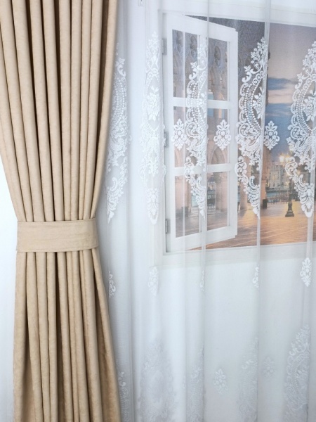 Set perdea + draperii, model 60493-03 - Img 5