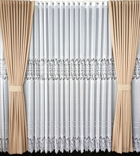 Set perdea + draperii, model 51178-03