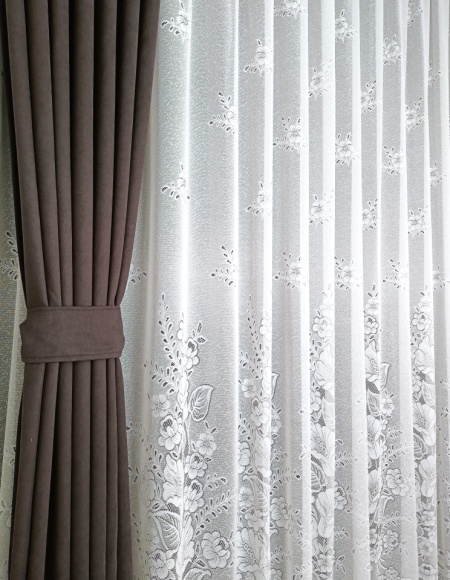 Set perdea + draperii, model 75496-33 - Img 2