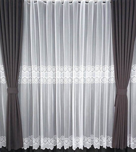 Set perdea + draperii, model 60610-33