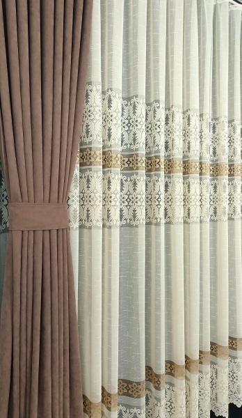 Set perdea + draperii, model 05013K -43 - Img 2