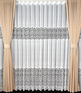Set perdea + draperii, model 51257-03 - Img 4