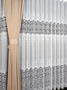 Set perdea + draperii, model 51257-03
