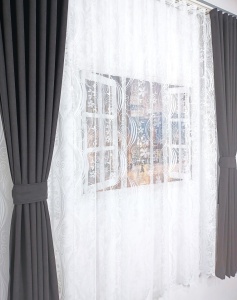 Set perdea + draperii, model 51305-33 - Img 7