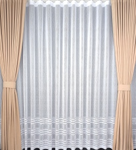 Set perdea + draperii, model 5915-03