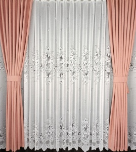 Set perdea + draperii, model 75963-18