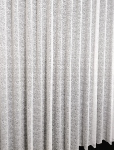 Perdea, model 51334, alb, H 1.80 - Img 5