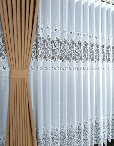 Set perdea + draperii, model 51199-07