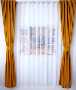 Set perdea + draperii, model 60638-47