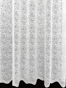 Perdea, model 51334, alb, H 1.80 - Img 2