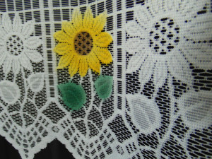 Set floarea soarelui alb, la bucata Model 51136 Siretul Pascani D