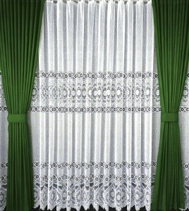 Set perdea + draperii, model 51262-45
