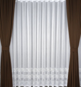 Set perdea + draperii, model 5915-11