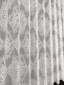 Perdea, model 4035, alb, H 1.80 - Img 5