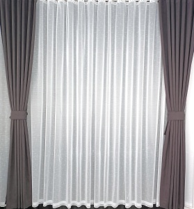 Set perdea + draperii, model 51309-33