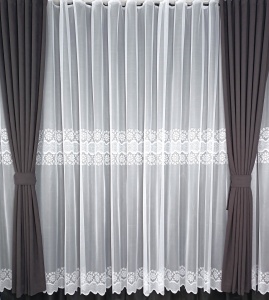 Set perdea + draperii, model 60610-33