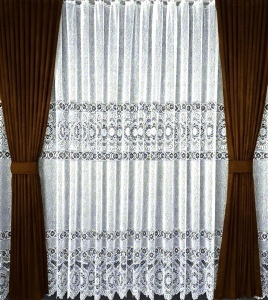 Set perdea + draperii, model 51262-12