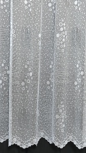 Perdea, model 60412, alb, H 240 - Img 5