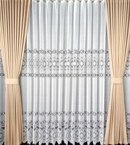 Set perdea + draperii, model 51262-03