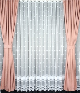 Set perdea + draperii, model 51263-18