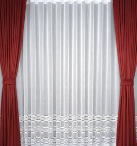 Set perdea + draperii, model 5915-25