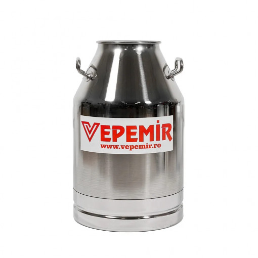 Bidon colectare VEPEMIR, din Inox, capacitate 25 litri