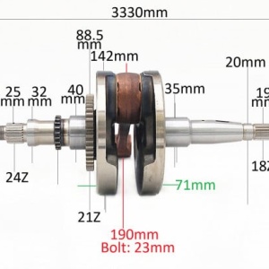 Ambielaj ATV CF Moto 500cc (0180-041000) - Img 5