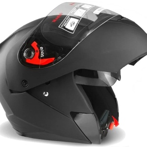 Casca moto modulabila neagra "L" - Img 3