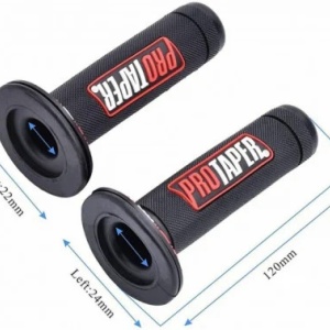 Mansoane acceleratie cross Pro Taper (rosii) - Img 2