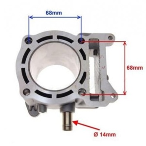 Set motor 4T 150cc Yamaha Majesty - Img 2