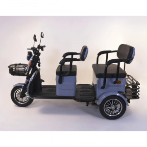 Triciclu electric Kamarad, 1400W, baterie 60V20Ah, autonomie 50-70KM, 25 Km/h, Fara permis