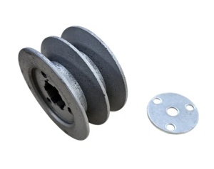 Fulie motocultor pentru ax canelat 25mm - Img 2