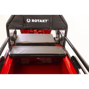 Tricicleta electrica Rotakt Nautilus, autonomie 70 Km, viteza 25 km/h, bena basculabila, putere 1600W, acumulatori 60v/32Ah, culoare visinie, fara permis, reductor pentru greu si usor mecanic - Img 2