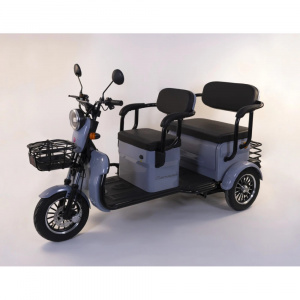 Triciclu electric Kamarad, 1400W, baterie 60V20Ah, autonomie 50-70KM, 25 Km/h, Fara permis