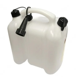 Canistra plastic pentru ulei si benzina 6+3L