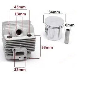 Set motor Cilindru motocoasa TL26 (34mm)