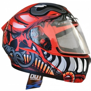 Casca moto modulabila X-One "Alien" L - Img 4