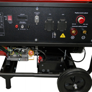 Generator De Curent Cu Sudură 190 A, Rotakt ROGS190, 3.9 KW, Consum 3,12 l/h, Autonomie 8 ore - Img 3