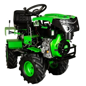 Mini tractor Diesel 17 CP, 530 cm³, 4x4, sistem hidraulic Micul Fermier MF-MT1010-G01, - Img 2