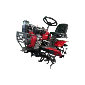 Mini tractor Weima WMZ01B 4x4 12CP Diesel 456cc pornire electrica 3+1 viteze latime lucru 105 cm freze roti metalice - Img 4