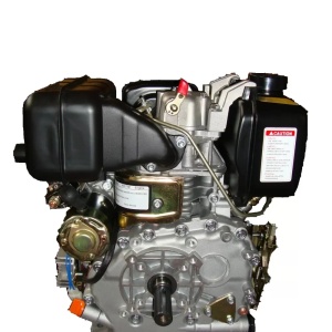 Motor Diesel Kama 15 Cp pornire la cheie ax pana 25,5 mm - Img 3