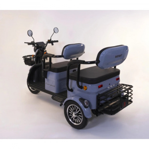 Triciclu electric Kamarad, 1400W, baterie 60V20Ah, autonomie 50-70KM, 25 Km/h, Fara permis