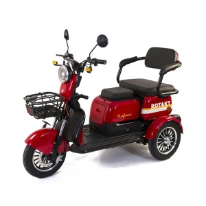 Triciclu Electric Rotakt Safari Motor 1000W 25 km/h Autonomie 62 km Baterie plumb-acid 60V 20Ah Greutate maximă 187 kg, Fără permis