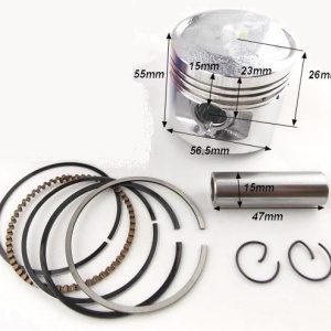 Piston ATV CG125cc 56.5mm - Img 2