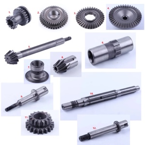 Set pinioane transmisie motocultor 10cp - 18cp