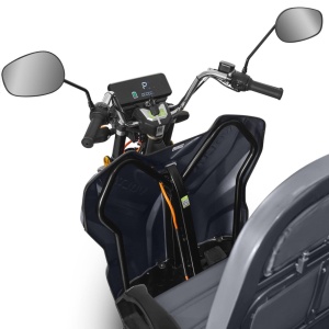 Triciciclu Voltarom Hercules, Motor 3900W, 72V, 45Ah, viteza maxima 25 km pe ora,Reductor greu/usor , FARA Permis, Triciclu Electric, Gri - Img 6