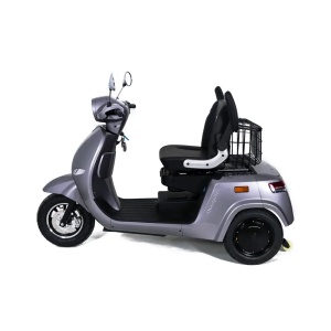 Triciclu Electric Rotakt Navigator 2 Motoare De 400W Viteză 25 km/h Autonomie 80 km Baterie plumb-acid 60V 20Ah Greutate maximă 300kg, Fără permis